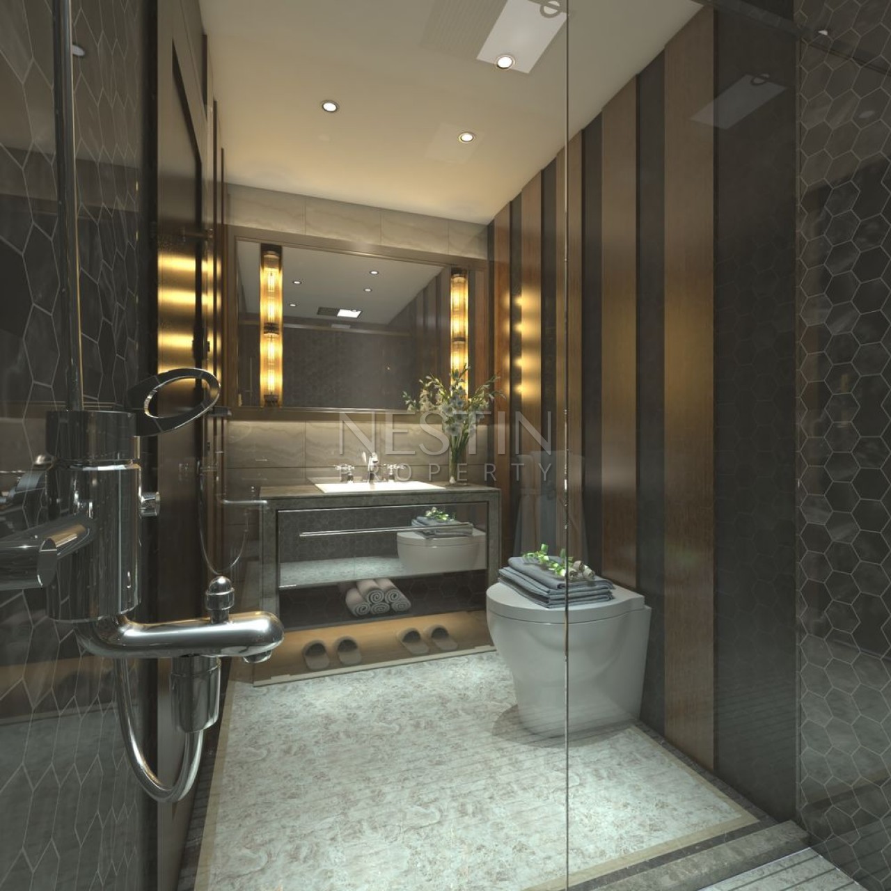 Квартира 1+1 в районе Махмутлар в элитном комплексе фото 35