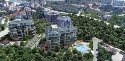 Квартиры различной планировки в новом современном комплексе в районе Оба фото 3