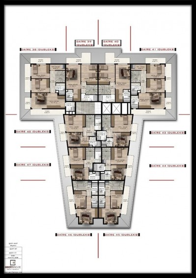Квартиры различной планировки в новом современном комплексе в районе Оба фото 22