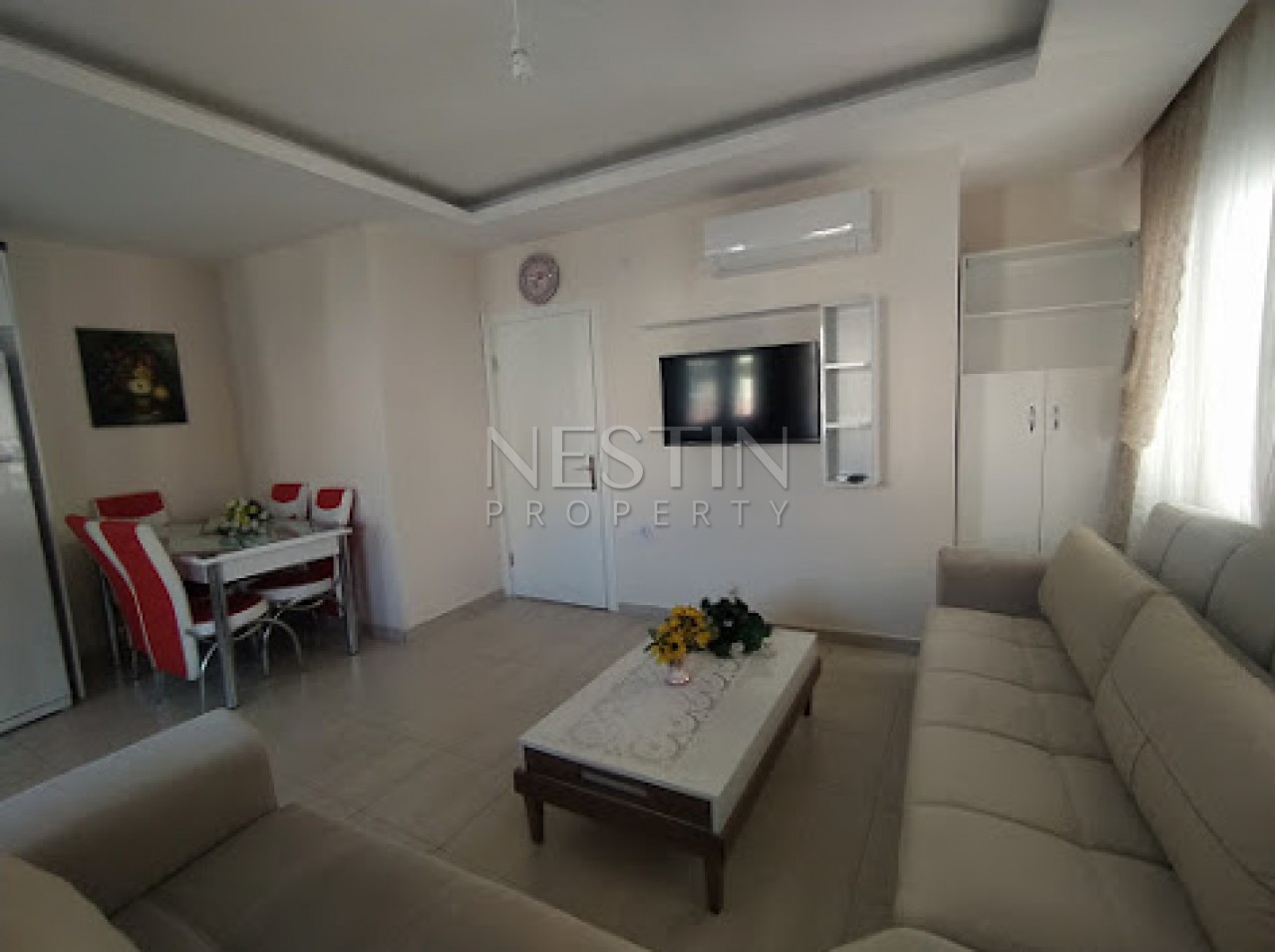 Меблированная квартира 1+1 в Махмутларе, 300 м от моря фото 13