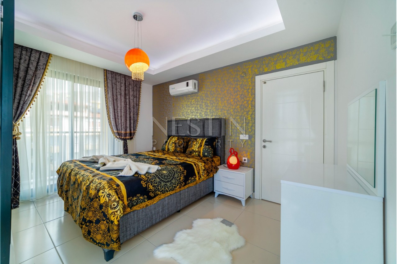 Шикарная квартира 1+1 в районе Кестель с видом на Средиземное море фото 11