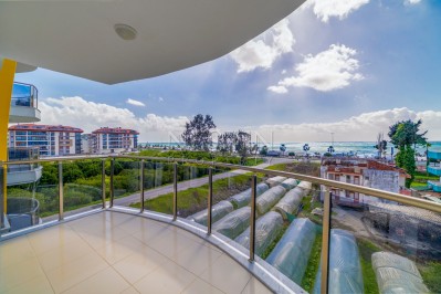 Шикарная квартира 1+1 в районе Кестель с видом на Средиземное море фото 16