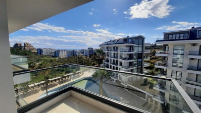 Квартира 1+1 в районе Кестель с видом на море фото 28