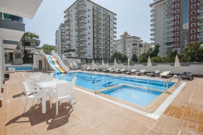 Уютная квартира 1+1 в новом доме в Махмутларе фото 9