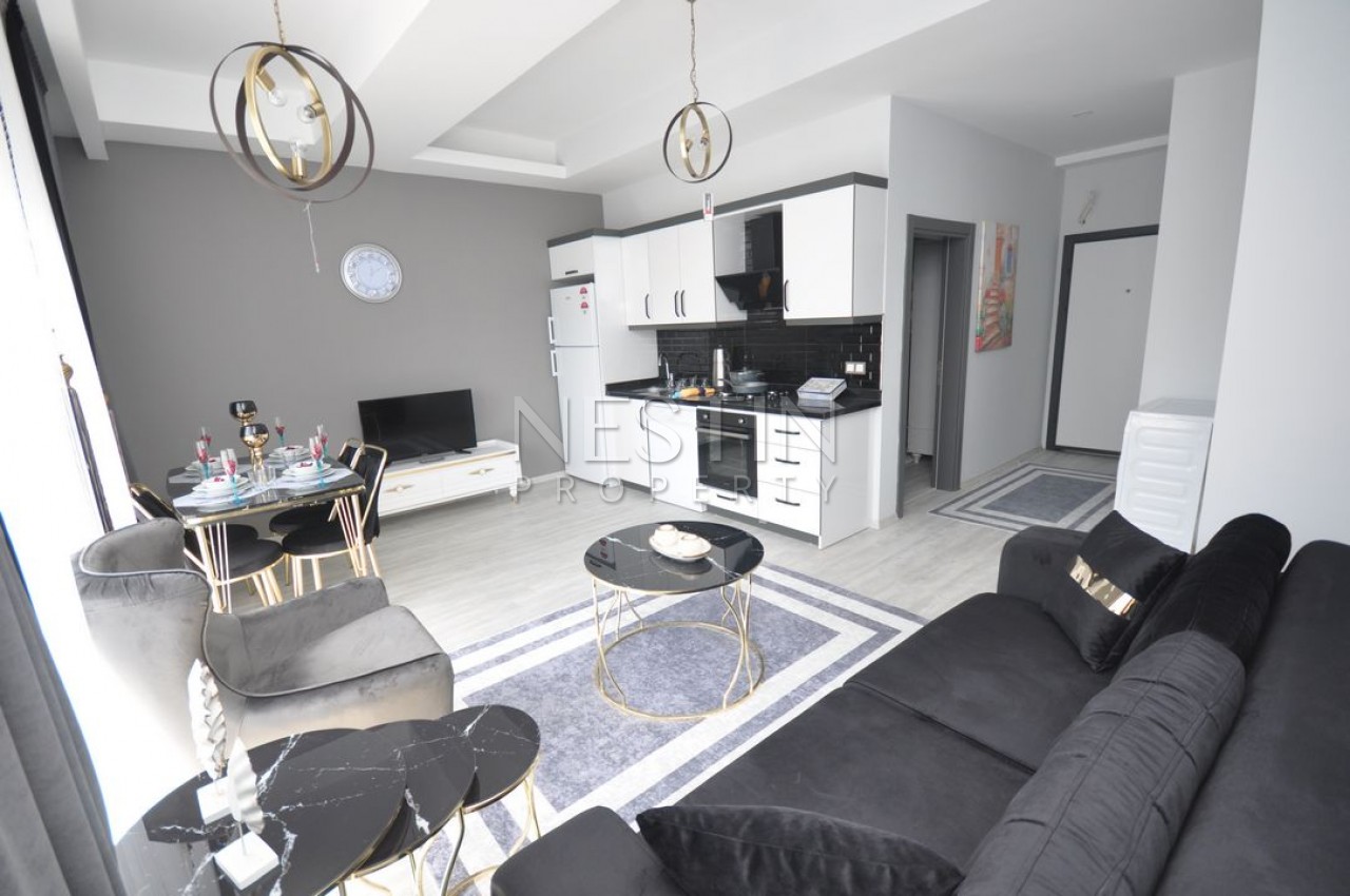 Уютная квартира 1+1 в новом доме в Махмутларе фото 27