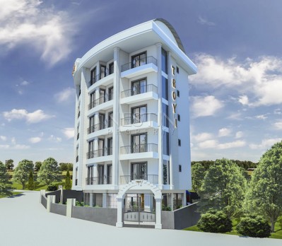 Новый жилой комплекс в районе Тосмур в 300 м от моря фото 1