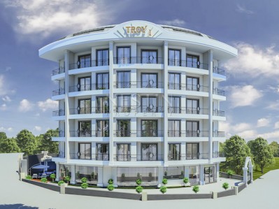 Новый жилой комплекс в районе Тосмур в 300 м от моря фото 2