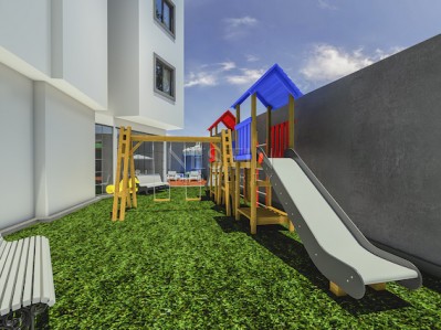 Новый жилой комплекс в районе Тосмур в 300 м от моря фото 6