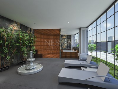 Новый жилой комплекс в районе Тосмур в 300 м от моря фото 9