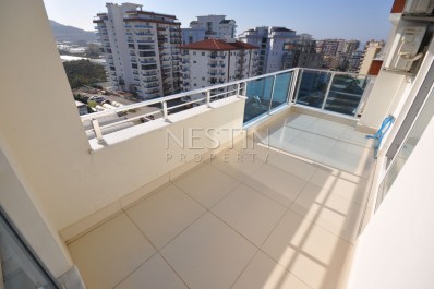 Большая квартира 1+1 в районе Махмутлар с видом на горы фото 27