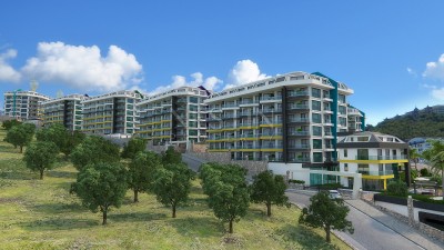 Квартира 2+1 в жилом комплексе класса люкс в районе Каргыджак фото 1