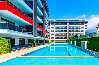 Квартира 2+1 в шикарном комплексе в районе Кестель фото 3