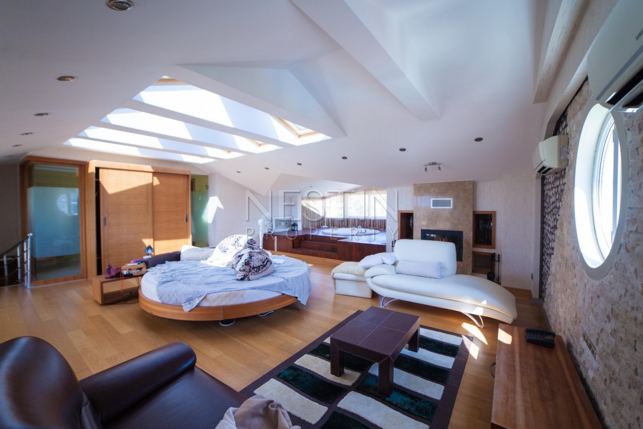 Большая Вилла люкс класса 7+1 в районе Каргыджак с видом на море и горы фото 31