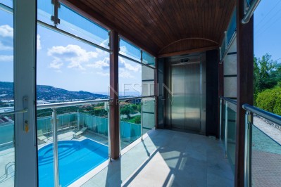 Большая Вилла люкс класса 7+1 в районе Каргыджак с видом на море и горы фото 40