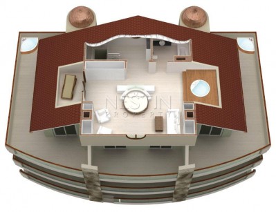 Большая Вилла люкс класса 7+1 в районе Каргыджак с видом на море и горы фото 76