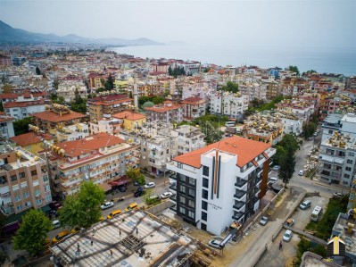 Квартиры 2+1 в центре города Аланья в 500 м от моря фото 2