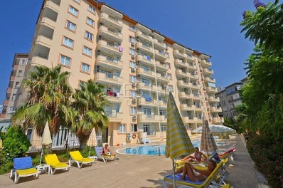 Квартира 2+1 в центре города Аланья, в 900 м от пляжа Клеопатры фото 1