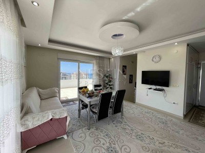 Просторный Пенхаус 3+1 в райоен Махмутлар с видом на море фото 14