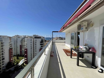 Просторный Пенхаус 3+1 в райоен Махмутлар с видом на море фото 24