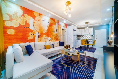 Квартира 2+1 с дизайнерским оформлением в районе Махмутлар фото 12