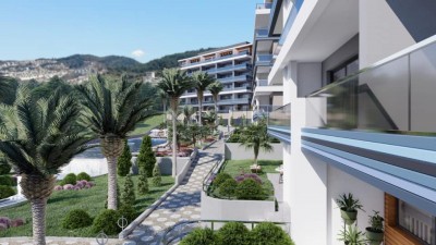 Квартира 1+1 в проекте новой резиденции в районе Каргыджак фото 16