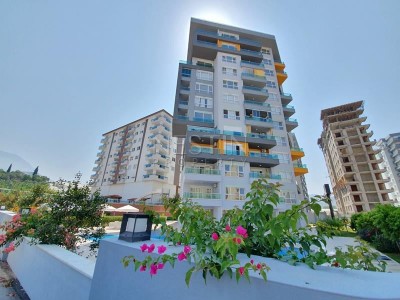 Просторная квартира 1+1 в районе Махмутлар с видом на горы фото 2