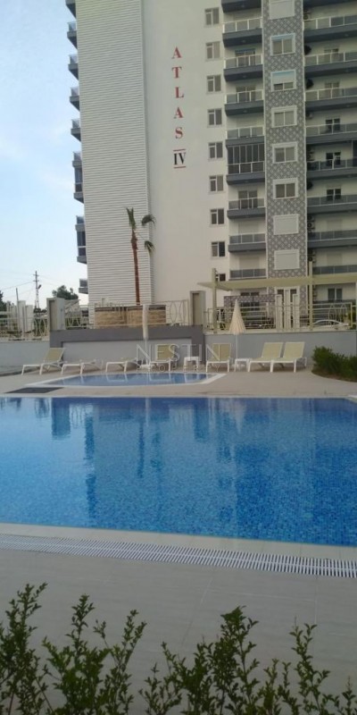 Просторная квартира 1+1 в районе Махмутлар с видом на горы фото 4