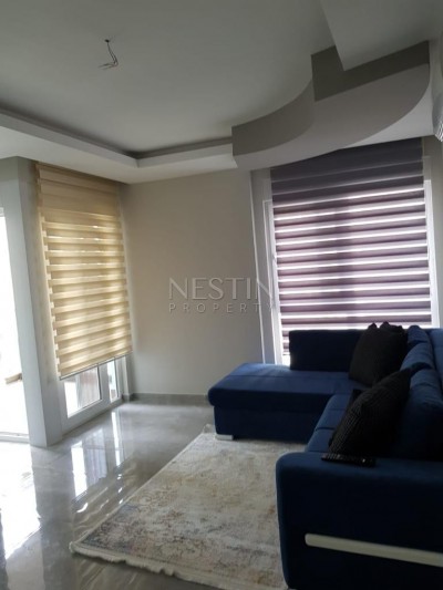 Просторная квартира 1+1 в районе Махмутлар с видом на горы фото 9