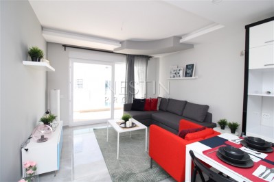 Квартира 1+1 с новой мебелью и техникой в районе Махмутлар фото 12