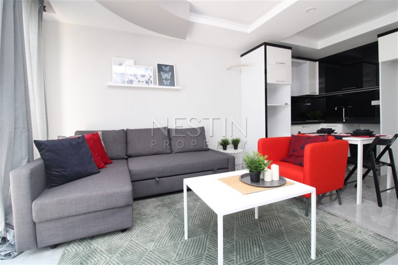 Квартира 1+1 с новой мебелью и техникой в районе Махмутлар фото 14