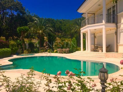 Просторная вилла 8+2 с великолепным видом на горы фото 1