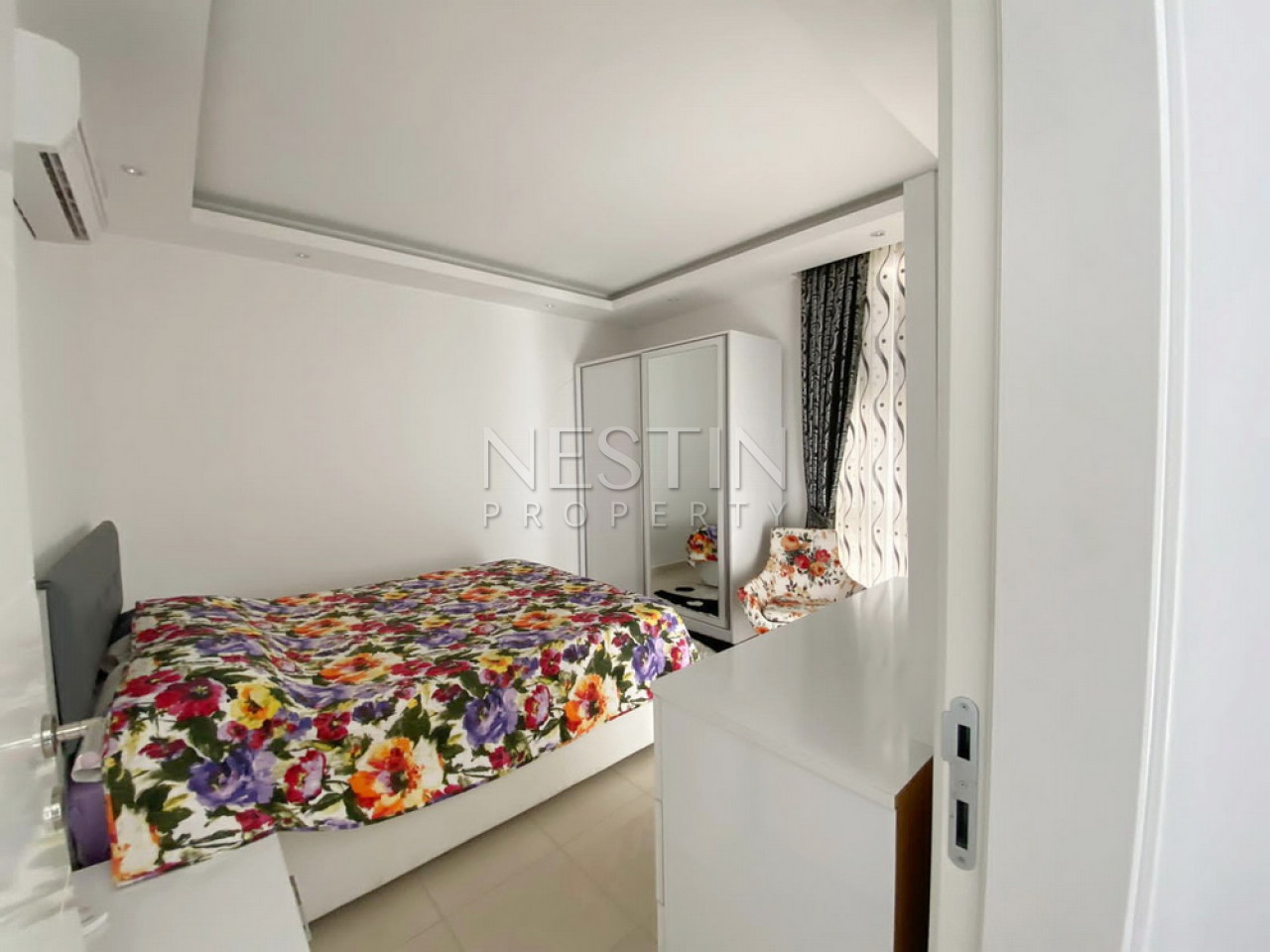 Светлая квартира 1+1 в районе Оба в 700 м от моря фото 10