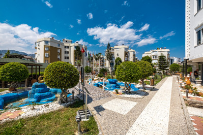 Большая квартира 3+1 двухъярусного типа в городе Анталии, в районе Лиман. фото 6