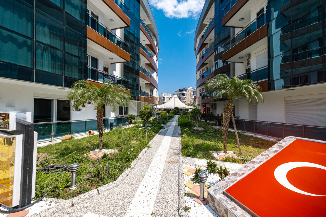 Большая квартира 3+1 двухъярусного типа в городе Анталии, в районе Лиман. фото 7