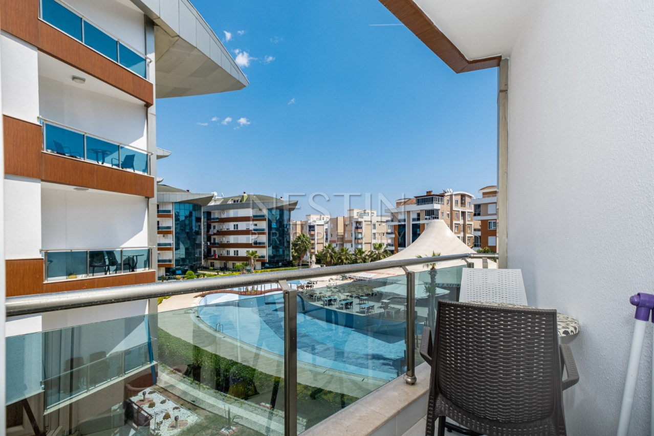 Большая квартира 3+1 двухъярусного типа в городе Анталии, в районе Лиман. фото 11