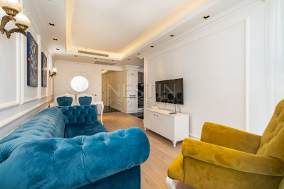 Большая квартира 3+1 двухъярусного типа в городе Анталии, в районе Лиман. фото 22