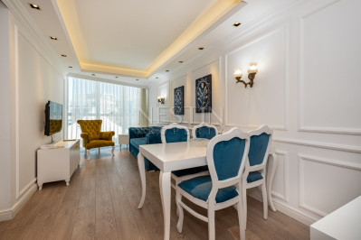 Большая квартира 3+1 двухъярусного типа в городе Анталии, в районе Лиман. фото 23