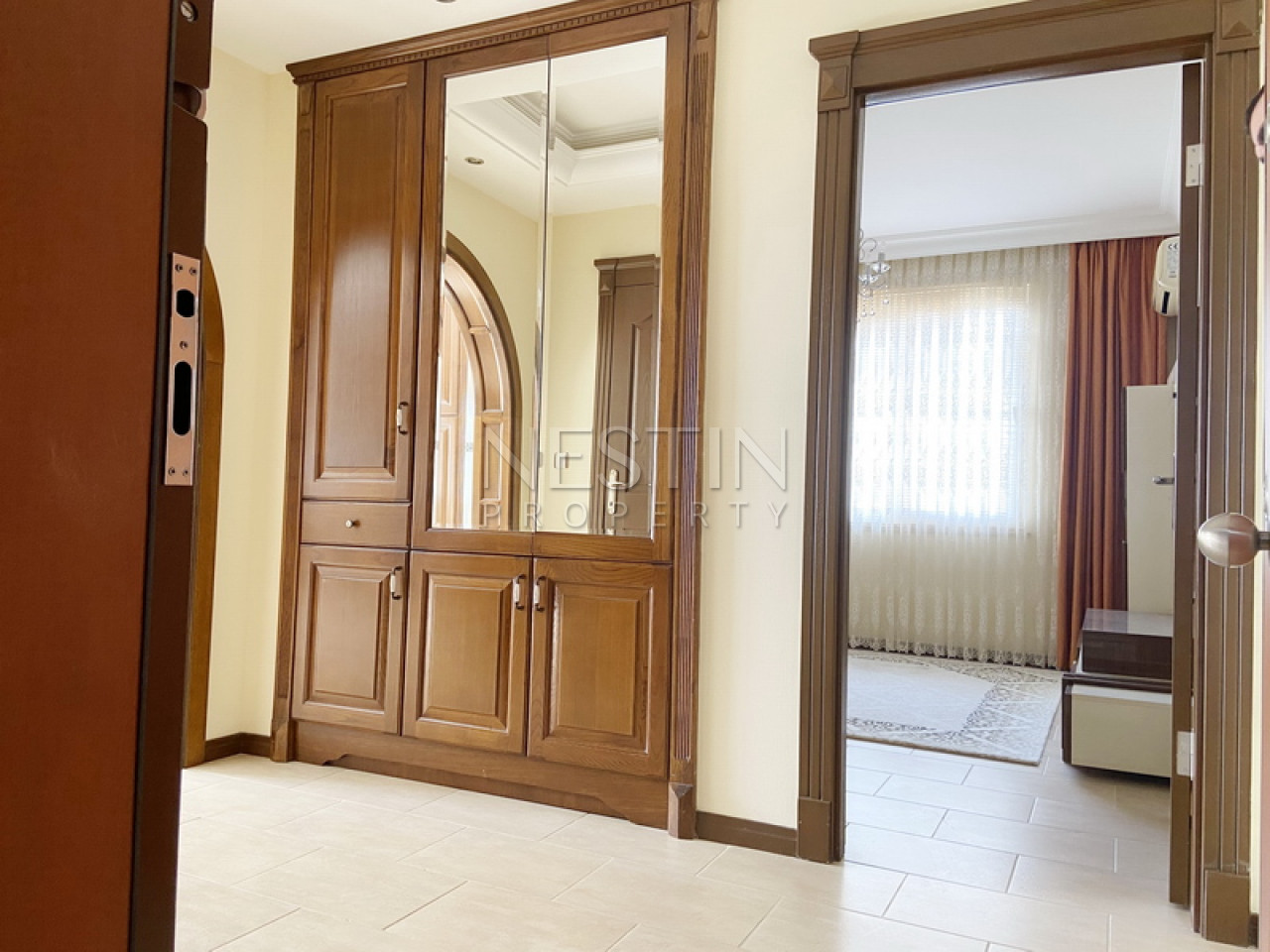 Большая квартира 2+1 в районе Махмутлар с боковым видом на море фото 12