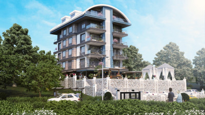 Проект нового жилого комплекса в районе Оба фото 1