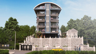 Проект нового жилого комплекса в районе Оба фото 2