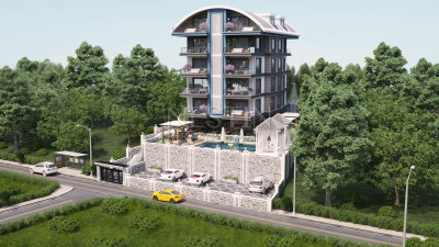 Проект нового жилого комплекса в районе Оба фото 3