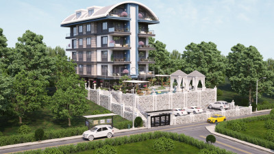 Проект нового жилого комплекса в районе Оба фото 5