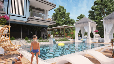 Проект нового жилого комплекса в районе Оба фото 8