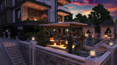 Проект нового жилого комплекса в районе Оба фото 20