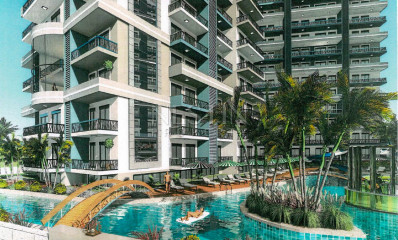 Квартиры 1+1 в новом современном комплексе в районе Махмутлар фото 7