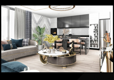 Квартиры 1+1 в новом современном комплексе в районе Махмутлар фото 17