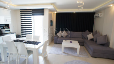 Квартира 1+1 в центре района Кестель с видом на море и горы фото 4