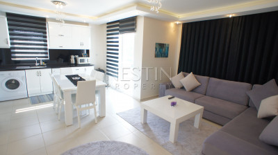 Квартира 1+1 в центре района Кестель с видом на море и горы фото 5