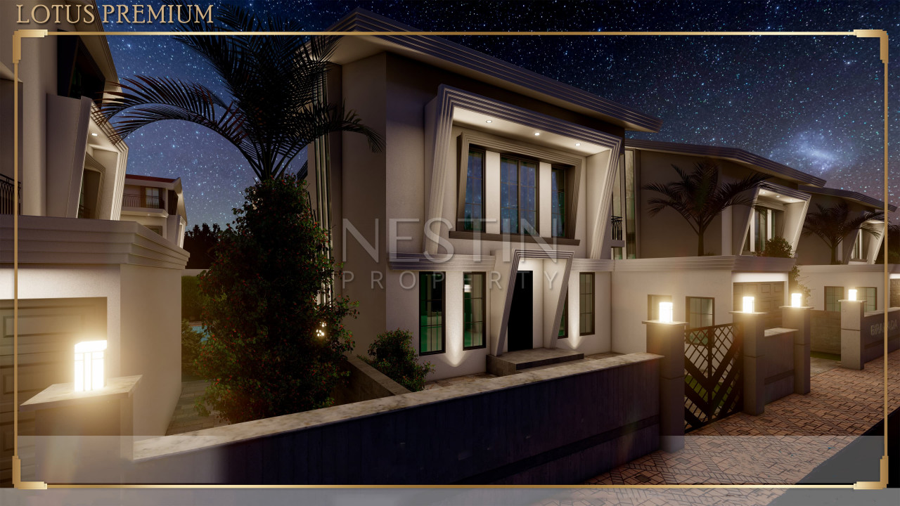 Роскошная вилла 4+1 на территории комплекса вилл в районе Белек фото 13