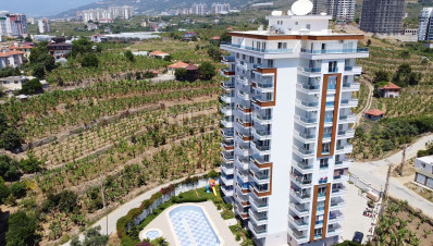 Просторная квартира 1+1 с видом на море в районе Махмутлар фото 2